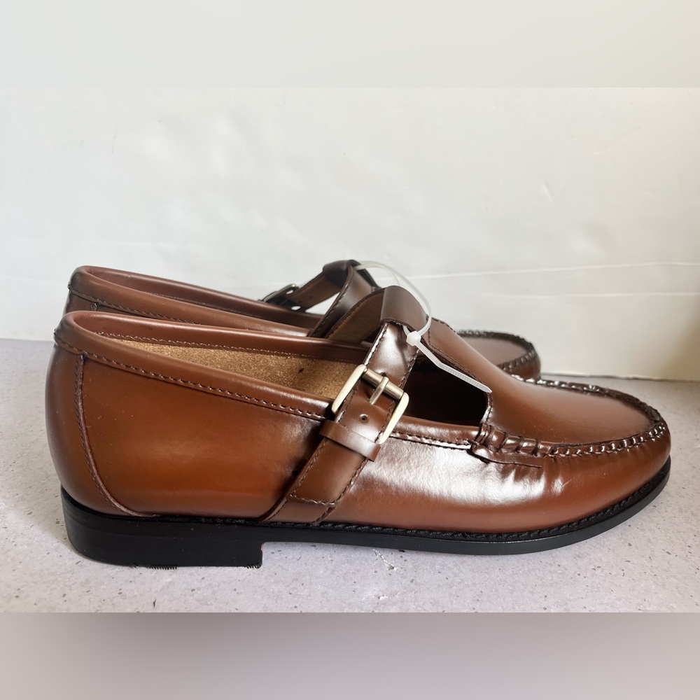 Bass Weejuns Mary Jane T-Strap Loafers